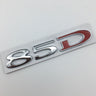 Suitable for Tesla MODEL3 S X Y 75D 85D 90D 100D displacement tail label metal car sticker - V.I.P Digital Presence