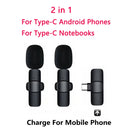 Buttonhole Lavalier Wireless Lapel Microphone Bluetooth Mini Mic For Phone PC Cell Mobile Small Micro Tiny Tie Mike Mikrofon USB - V.I.P Digital Presence