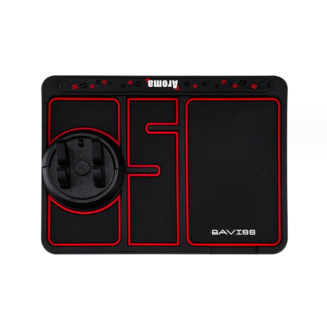 Personalized multifunctional wear resistant car anti slip mat mobile phone holder number plate four in one anti slip mat - V.I.P Digital Presence