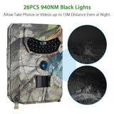 PR100 Hunting Camera Photo Trap 12MP Wildlife Trail Night Vision Trail Thermal Imager Video Cameras for Hunting Scouting Game - V.I.P Digital Presence