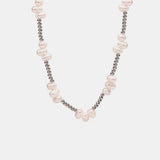 Freshwater Pearl Titanium Steel Bead Necklace - V.I.P Digital Presence
