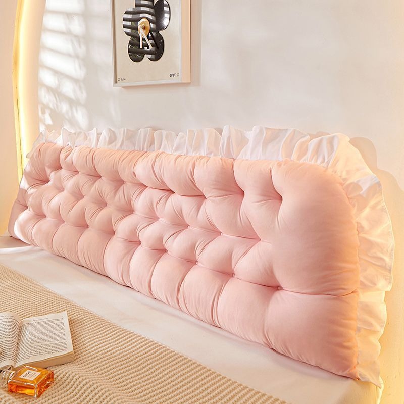 Bedside cushions soft pack bed pillow dormitory reading large back cushion pillow girl sleeping sofa waist protection gift - V.I.P Digital Presence