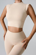 Mock Neck Active Tank - V.I.P Digital Presence