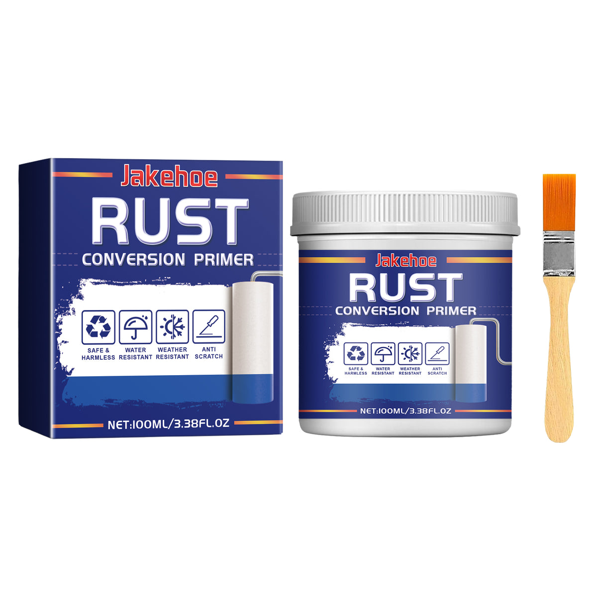 Rust Conversion Primer, Iron Door Metal Gear Bracket Rust Stair Handrail Corrosion Remover - V.I.P Digital Presence