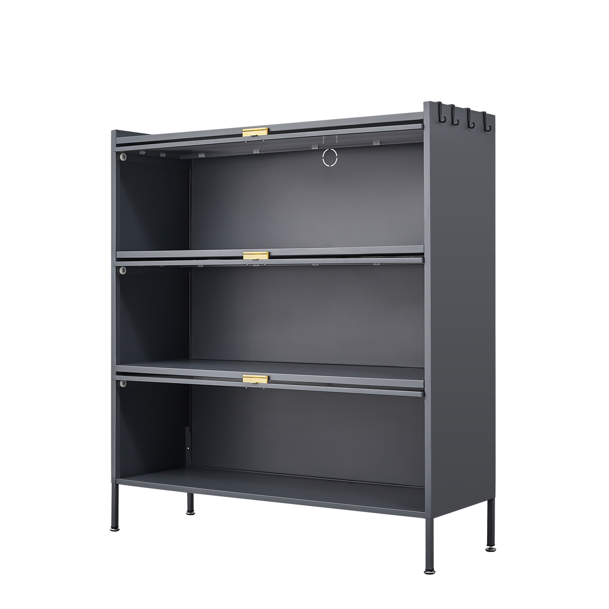 3 Tier Pantry Storage Cabinet Baker Racks for Kitchen with Storage Kitchen Pantry Storage Cabinet Microwave Rack Storage Rack - V.I.P Digital Presence