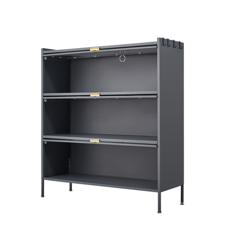 3 Tier Pantry Storage Cabinet Baker Racks for Kitchen with Storage Kitchen Pantry Storage Cabinet Microwave Rack Storage Rack - V.I.P Digital Presence