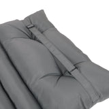 2PCS Set Outdoor Lounge Chair Cushion Replacement Patio Funiture Seat Cushion Chaise Lounge Cushion-GREY - V.I.P Digital Presence