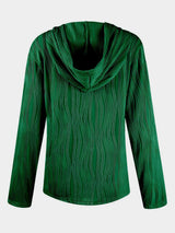Textured Long Sleeve Hoodie - V.I.P Digital Presence