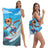 Two-in-One Foldable Beach Towel Printed Bath Towel All-In-One Beach Towel with Storage Bag - V.I.P Digital Presence