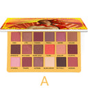 KA CAYLA 18 Shades of EVA Eyeshadow Matte and Metallic Eyeshadow Palette - V.I.P Digital Presence