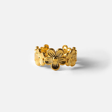 European and American Fashion INS Style Flower Ring Open Ring - V.I.P Digital Presence