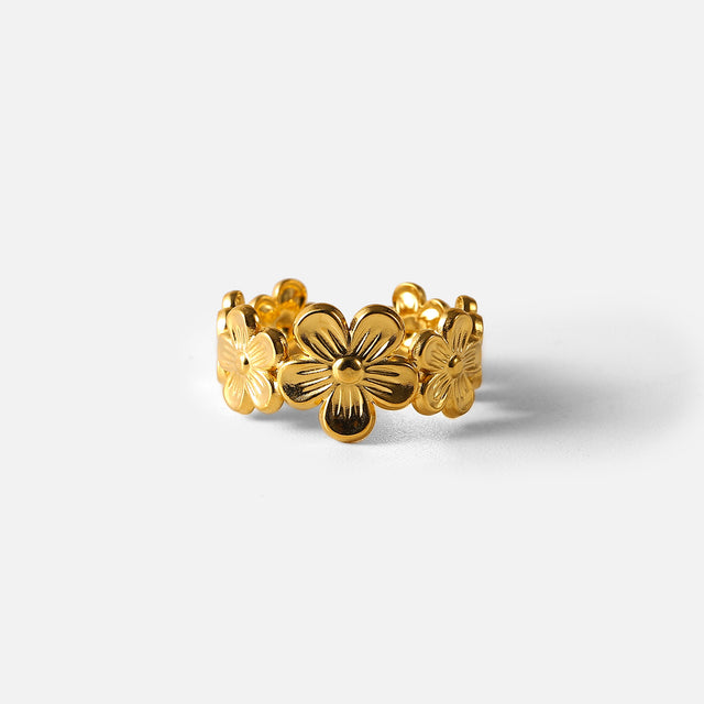 European and American Fashion INS Style Flower Ring Open Ring - V.I.P Digital Presence