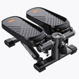 Home Office Exercise 330LBS Capacity Mini Stepper with Resistance Bands and LCD Monitor - V.I.P Digital Presence