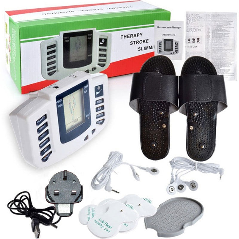Digital meridian massager with foot therapy shoes Electronic acupuncture massager electrotherapy instrument - V.I.P Digital Presence