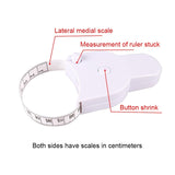 Body Measuring Tape Automatic Telescopic Tape Measure Measuring Film for Body Metric Centimeter Tape 1.5M Sewing Tailor Meter - V.I.P Digital Presence