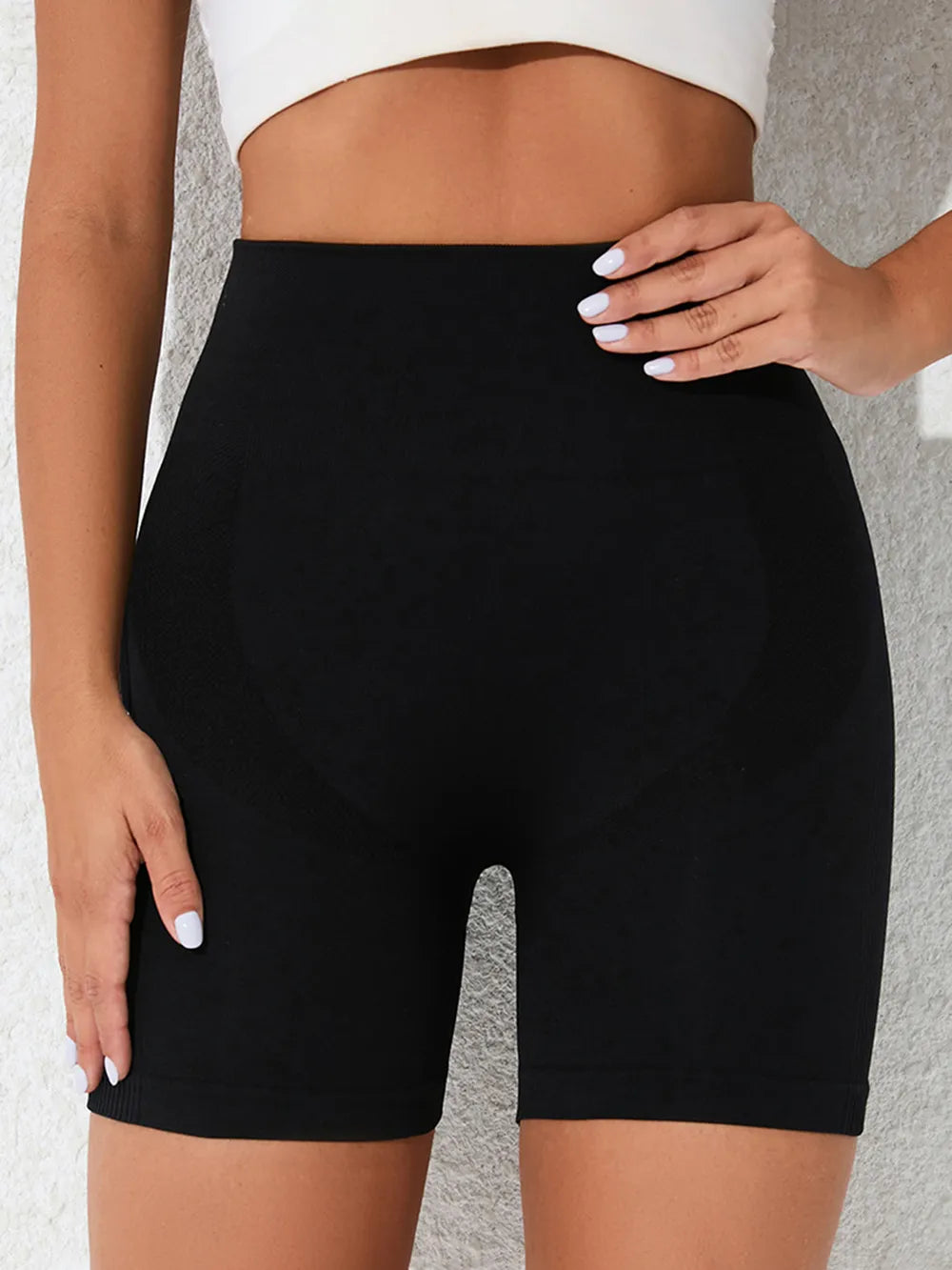 High Waist Active Shorts - V.I.P Digital Presence