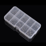 LEO 600PCS/BOX High Carbon Steel Fishing Hooks Sharp Barbed Circle   3#-12# - V.I.P Digital Presence