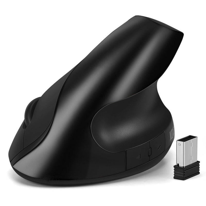 Ergonomic Optoelectronic Silent Charging 2.4G Wireless Mouse Vertical and Handheld - V.I.P Digital Presence