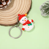 Christmas series keychains cute cartoon soft rubber dolls creative three-dimensional Santa Claus pendants small gifts - V.I.P Digital Presence