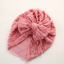 Baby Cow Louver Bow Head Cap Baby High Elastic Brimless Indian Tire Hat - V.I.P Digital Presence