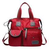 Multiuse Women Waterproof Handbag Nylon Tote Fashion Messenger Crossbody Bags for Women Top-Handle Shoulder Purse Travel Bag - V.I.P Digital Presence