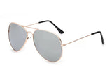 Gafas de sol coloridas Toad Glasses Pilot Hombres y Mujeres Modelos 3025 Gafas de sol reflectantes con película de color