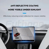 Futhope Tempered Glass Screen Protector For Tesla Model 3 Highland Y 2021-2024 Matte Glare HD Center Control Film Protection - V.I.P Digital Presence