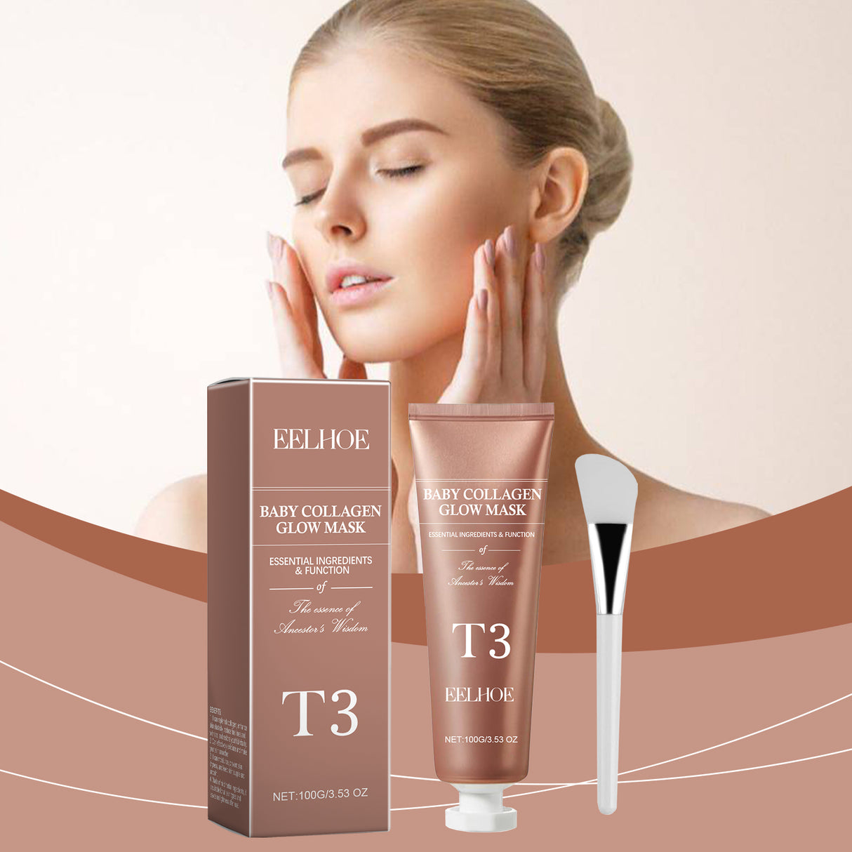 Collagen Peel Peel Mask Moisturizes, Hydrates, Moisturizes, Anti-Wrinkle And Brightening Skin Peel Mask - V.I.P Digital Presence