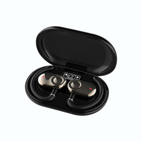 JM18 Bluetooth earphones wireless stereo OWS dual axis rotating hanging ear earphones - V.I.P Digital Presence