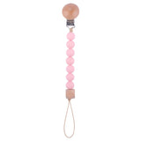 Infant and toddler products, beech wood pacifier clip, soothing wood octagonal pacifier, anti drop chain - V.I.P Digital Presence