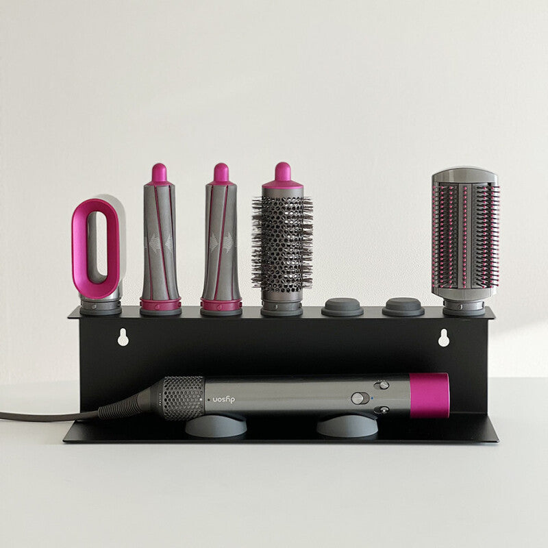 Non - Perforated Hair Dryer Holder. Also for Straighteners & Curling Irons. Ideal for Bathroom Sorting - V.I.P Digital Presence