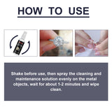 Jewelry Cleaner, Gold And Silver Jewelry Watches Diamond Ring Jewelry Decontamination Anti-Oxidation Cleaner - V.I.P Digital Presence