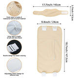 Castor oil bag reusable soft anti oil leakage care essential oil auxiliary bag waist belt protection - V.I.P Digital Presence