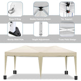 10'x20 'folding canopy with 6 detachable side walls for outdoor activity shelter UPF 50+terrace portable tent - V.I.P Digital Presence