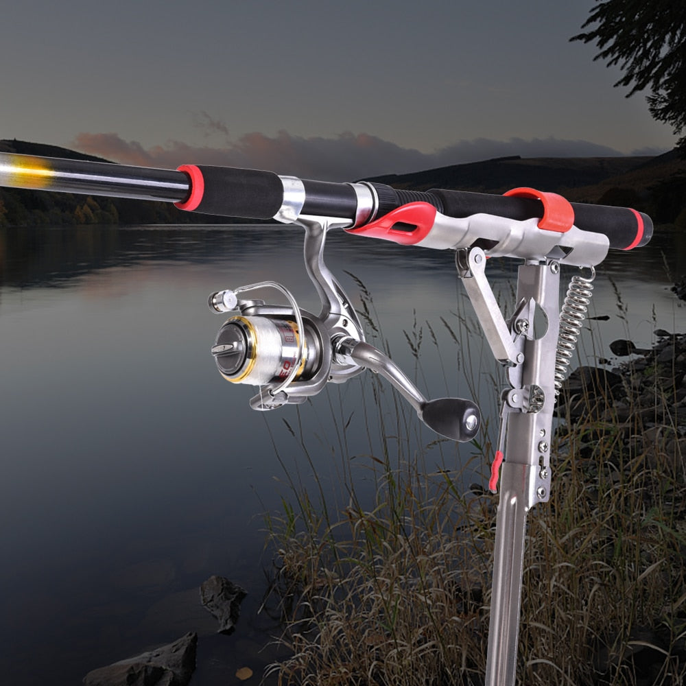 Automatic Spring Fishing Rod Holder Folding Fishing Pole Mount Bracket Ground Stand Доставка из России 3-7days delivery - V.I.P Digital Presence
