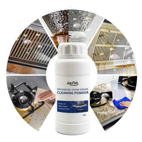 Oil Cleaning Powder, Kitchen Range Hood Stove Oil Rust Dirt Cleaning Powder - V.I.P Digital Presence
