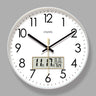 2025 New 10/12/14 - inch Electronic Calendar Wall Clock. Monitors temp & humidity. Dual - display. Mute. Quartz movement. - V.I.P Digital Presence