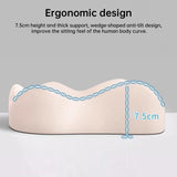 Memory foam car seat cushion. Ergonomic support. Relieves back/coccyx pain. Universal fit. - V.I.P Digital Presence