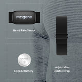 Magene McKing Heart Rate Belt Sensor Cycling Computer Heart Rate Monitor Heart Rate Waterproof Bluetooth ANT+ - V.I.P Digital Presence