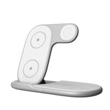 Folding 3-in-1 wireless charger suitable for iPhone earphones, watches, wireless fast charging phone holder - V.I.P Digital Presence