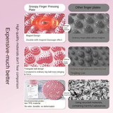 Pressure Board Super Slow Running Foot Massage Mat In-Place Running Foot Pad Toe Pressure Board Pink Massage Mat Car Foot Mat