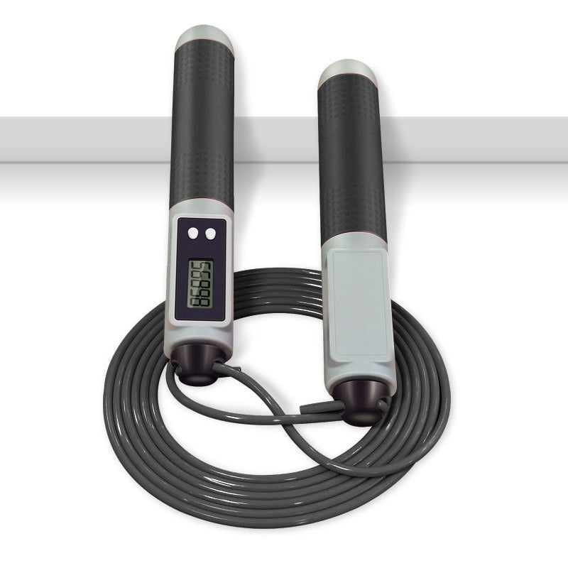 Cordless counting jump rope fitness burning fat sports professional fat reduction girls special indoor weight counting jump rope - V.I.P Digital Presence