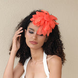 Oversized and exaggerated handmade fabric flower versatile headband - V.I.P Digital Presence
