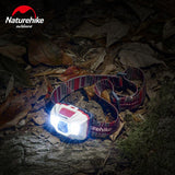 Linterna frontal LED ultraligera Naturehike resistente al agua con carga USB y 4 modos