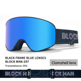 Cover Ski Glasses Winter Outdoor Sports Goggles Double Layer Anti Fog Single Double Plate Snow Goggles - V.I.P Digital Presence