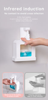 Cute Cat Rechargeable Touchless Automatic Soap Dispenser 400ml Kids foam Soap Dispenser with Night Light - V.I.P Digital Presence