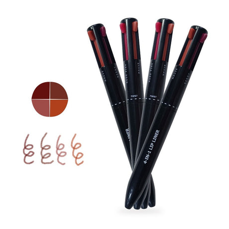 4 in 1 makeup pen 4 in 1 makeup pen 4 color lip liner lipstick 4in1 makeup pen - V.I.P Digital Presence