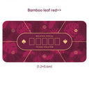 Dezhou playing card pad tablecloth table cushion square round chip rubber cushion playing card table top cushion