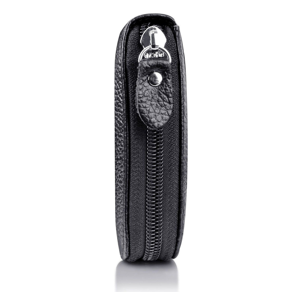Men's Wallet Genuine PU Leather Credit Card Holder RFID Blocking Zipper Pocket Men bag Multi-card zipper - V.I.P Digital Presence