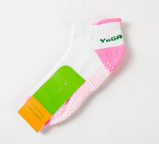 Women Fitness Professional Non-Slip Sports Socks Yoga Socks Silicone Massage Socks Cotton Pilates Socks with Grip Exercise Gym - V.I.P Digital Presence
